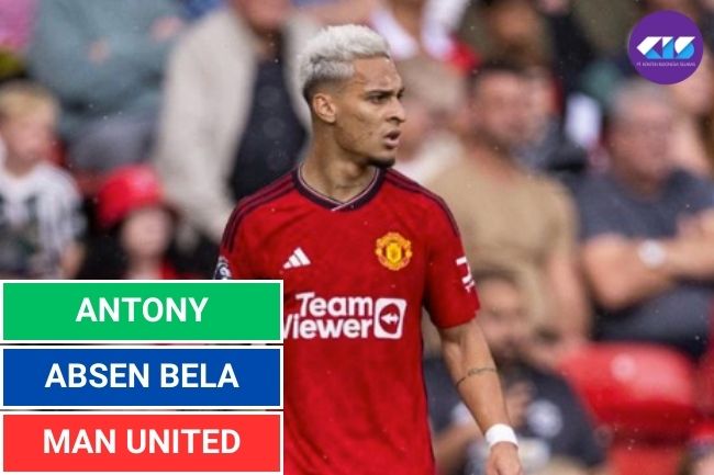Antony Absen Bela Man United