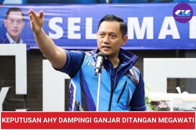 Keputusan AHY Dampingi Ganjar Tergantung Megawati